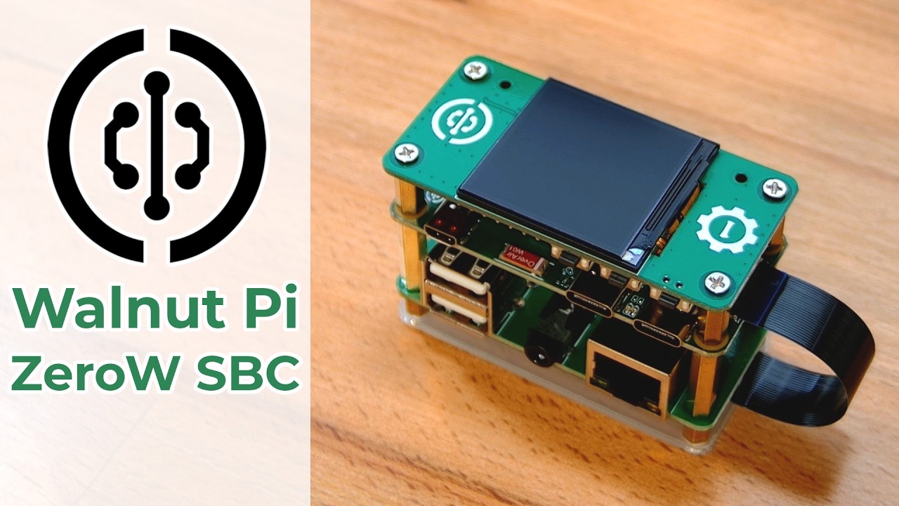 I Found the Perfect Portable Linux SBC - Walnut Pi ZeroW Tested!