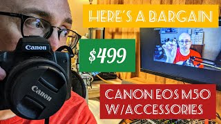 Canon EOS M50 value pack!