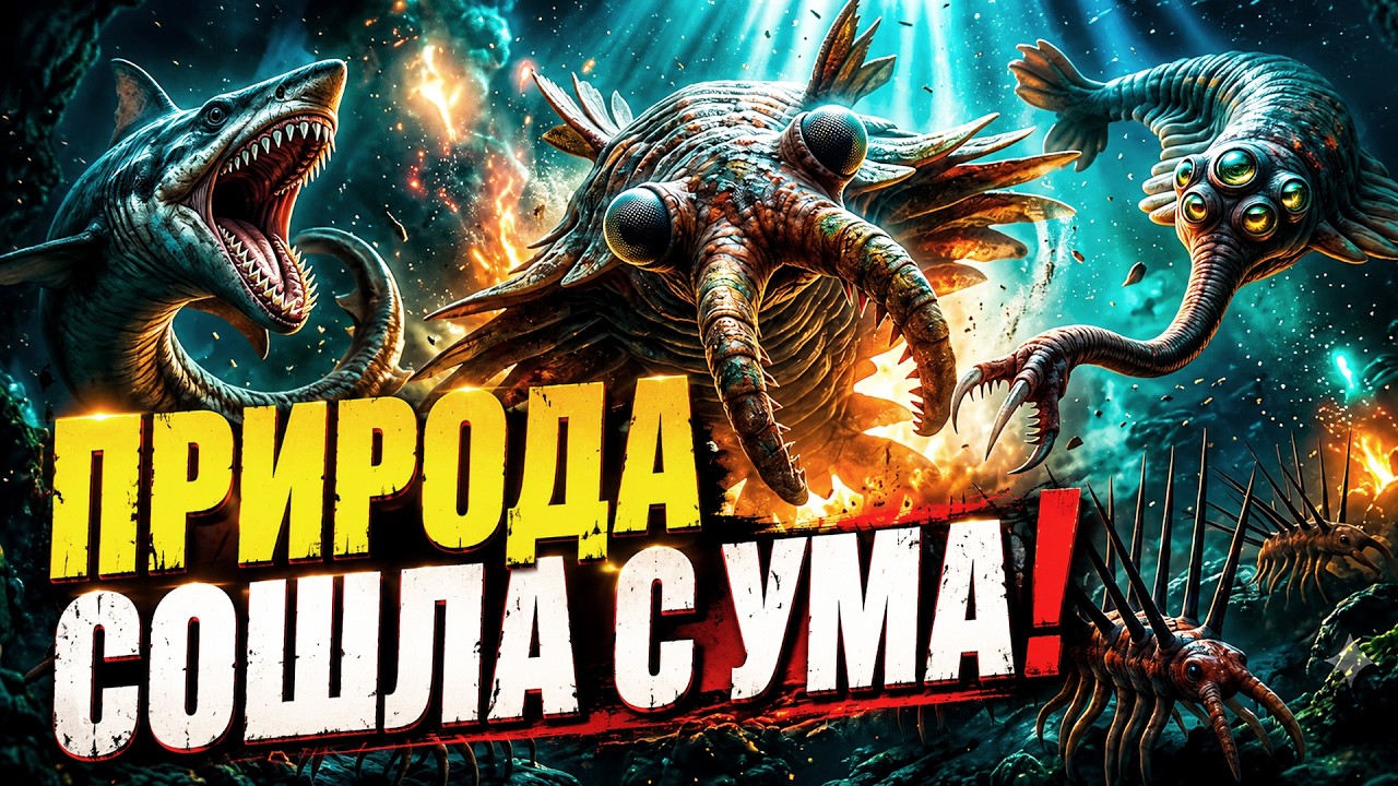 Самые ЖУТКИЕ ошибки Эволюции, которые действительно существовали