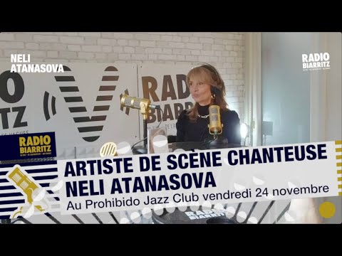 Neli Atanasova au Prohibido Jazz Club Biarritz vend 24 nov
