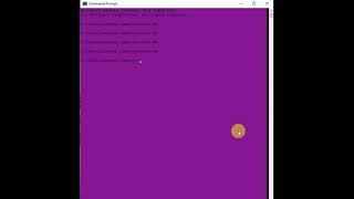 How to Change CMD Background Colour #short