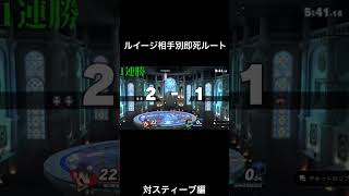 ルイージ即死ルート『スティーブ編』#スマブラsp #即死コンボ #るいきも