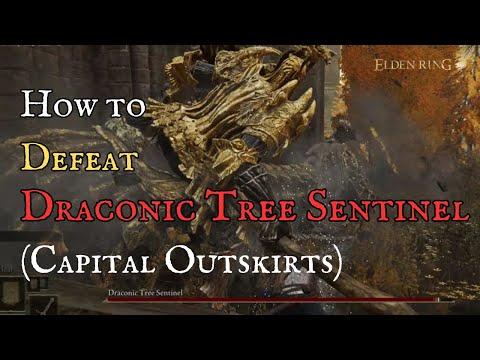 Elden Ring | Draconic Tree Sentinel (Capital Outskirts) | Boss Fight