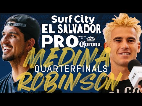 Gabriel Medina vs Jack Robinson | Surf City El Salvador Pro - Quarterfinals Heat Replay