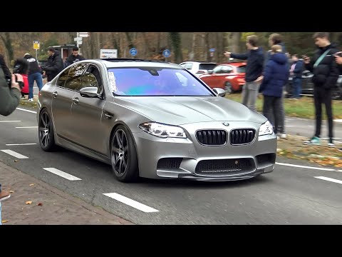 650HP BMW M5 F10 30 Jahre with Custom Exhaust - LOUD Burnouts, Accelerations & Revs !