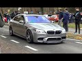 650HP BMW M5 F10 30 Jahre With Custom Exhaust LOUD Burnouts Accelerations Revs