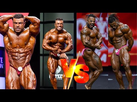 LUCAS COELHO VS EDUARDO CORREIA SHAPE TOP 2 OLYMPIA - COMPARAÇÃO LADO A LADO em vídeo.