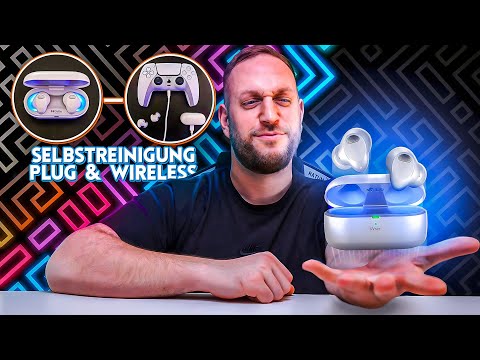 Selbstreinigende Bluetooth Kopfhörer die ihr überall anschließen könnt! LG TONE Free T90S