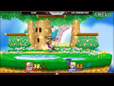 VS Arcadian 10/1/16 - Losers Finals - Blank (Sheik) vs Tremendo Dude (Shulk) - Smash 4