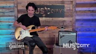 Video thumbnail for Fender Lincoln Brewster Stratocaster + Electro-Harmonix SOUL PREACHER Demo at Music City by Music City Canada