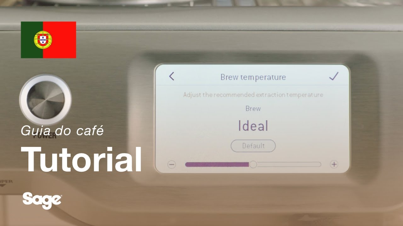 Como ajustar a temperatura da bebida