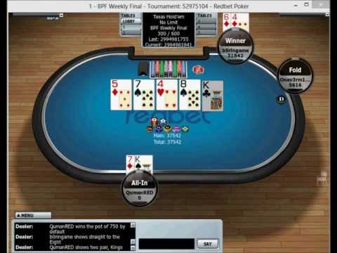 The Bulgarian Poker Festival with Redbet - Weekly Final Heads Up