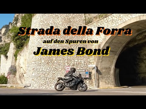 Strada della Forra, die James Bond Straße am Gardasee. Eine der spektakulärsten Strassen der Welt.