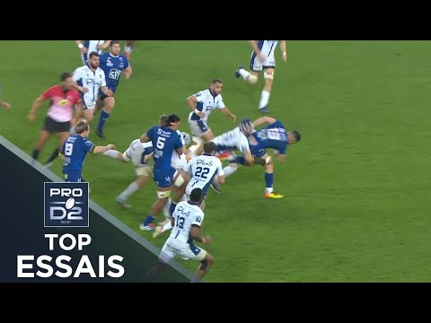 TOP Essais de la J23 – PRO D2 – Saison 2021-2022