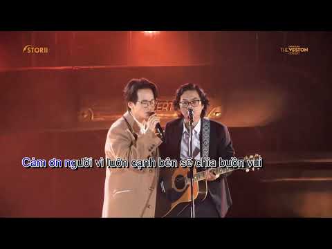 [BEAT GỐC] "Cảm ơn và xin lỗi" by Hà Anh Tuấn x Khang Chillies |The Veston Concert | KARAOKE