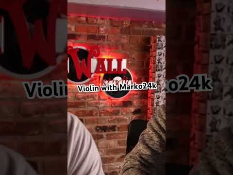Marko24k Violin performance Surrender your Love dropping Nov 1st