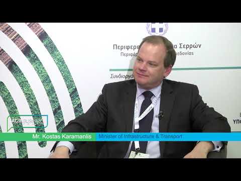 ABF2019 interview Mr. Kostas Karamanlis, Minister of Infrastructure & Transport