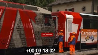 preview picture of video 'Glacier Express,  Disentis / Graubünden'