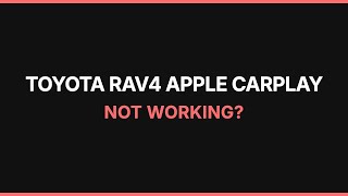 B1321 on 2019 Toyota RAV4: Causes and Fixes for Infotainment & CarPlay