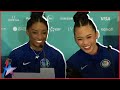 Simone Biles Suni Lee Were Freaking Out During 2024 Olympics All Around Final