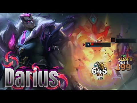 What happens when Hail of Blades Darius faces Garen