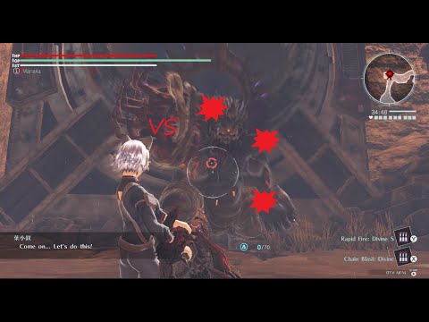 God Eater 3 Assault Gun VS Nuadha