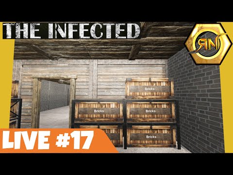 Stocking Up On Bricks And Cement! The Infected Gameplay [Live#17]
