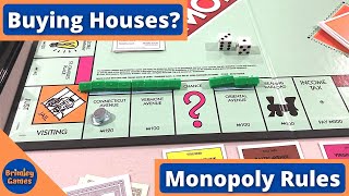 When can you buy houses in Monopoly? | Official Monopoly Rules | FAQ