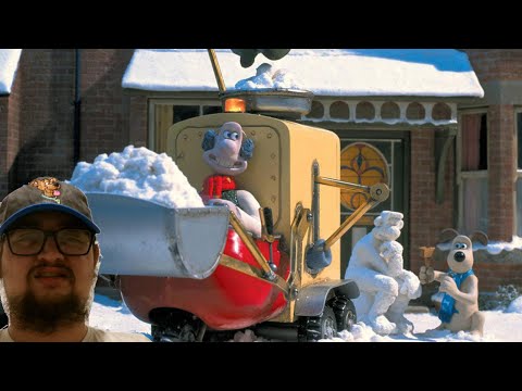 Wallace & Gromit's Cracking Contraptions : The Snowmanotron – First Time Watching: Snowman Machine?