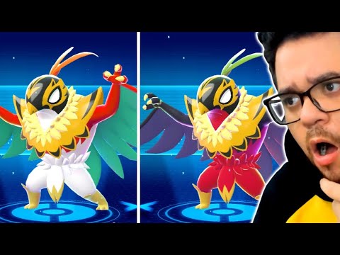 ESTAÇÃO HD reagindo a TODAS as novas mega evoluções Shiny