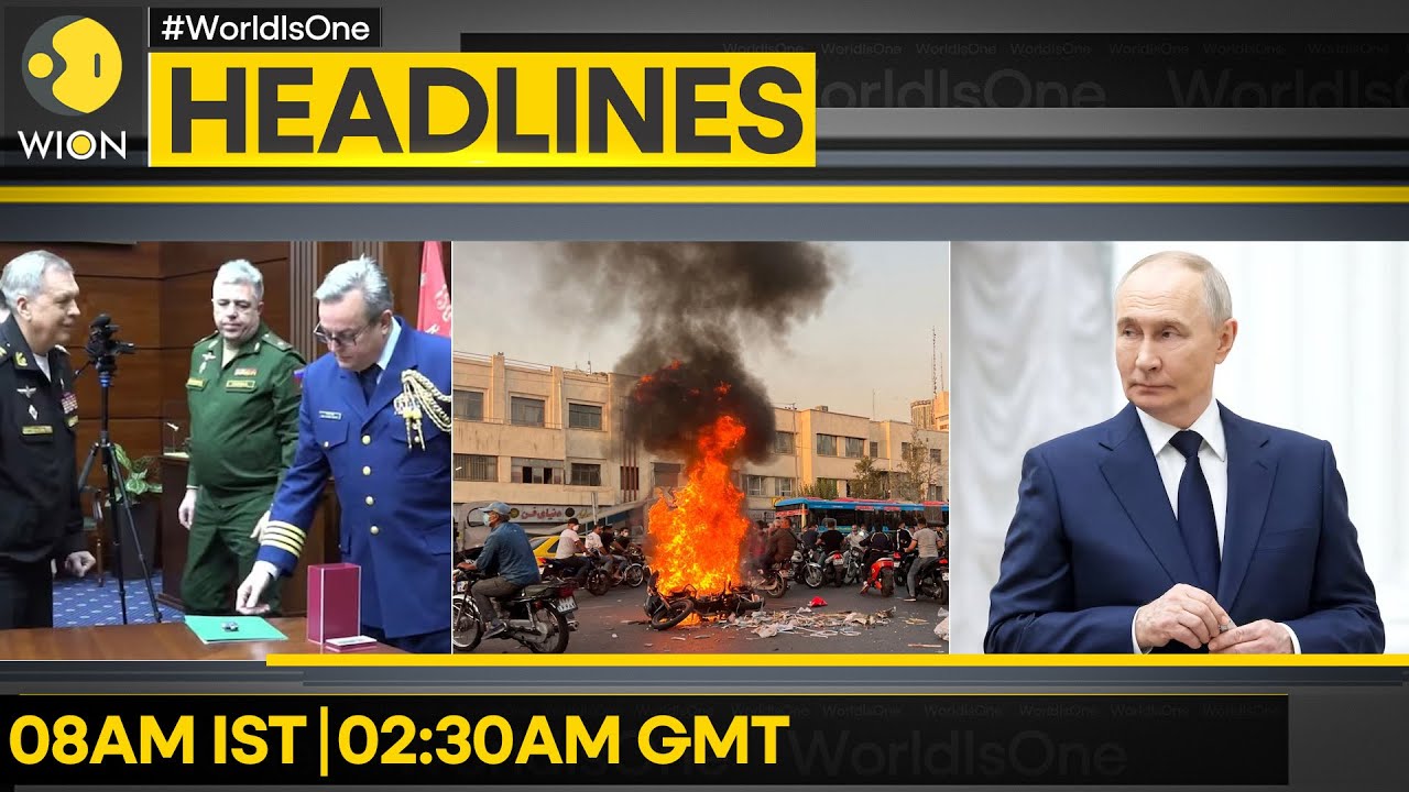 Russia: Shot Down 201 Ukrainian Drones | Russia Hands U.S. Evidence Of Ukraine's Attack  | Headlines