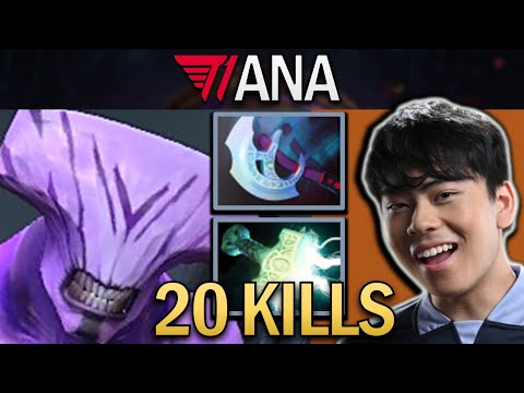 Faceless Void Dota 2 7.32 Gameplay T1.Ana with 20 Kills and Mjolnir #dota2 #dota2gameplay