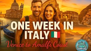 One Week in Italy 🇮🇹 Venice to Amalfi Coast | Ultimate 2025 Travel Guide