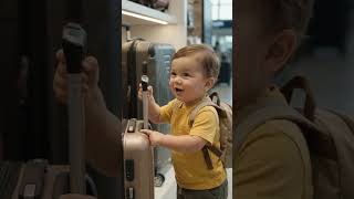 Download lagu Baby’s FREE Suitcase Trick! 😂🧳✈️ #Shorts  #Cute #Baby #USA mp3