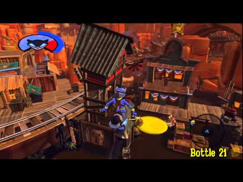 Sly Cooper Thieves in Time: Episode 2 - Cotton Mouth Bluff -  All 30 Bottles - HTG