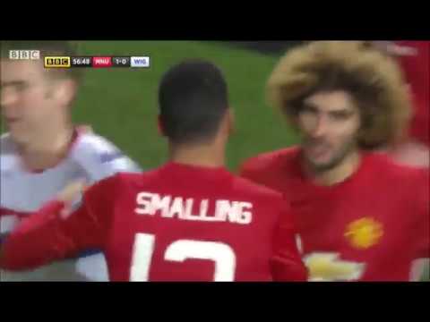 Schweinsteiger is back Manchester United 4 - 0 Wigan Athletic HD Highlights 01/29/2017