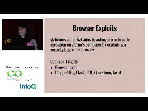 "Chrome Security Secret Sauce" by Parisa Tabriz (2013)