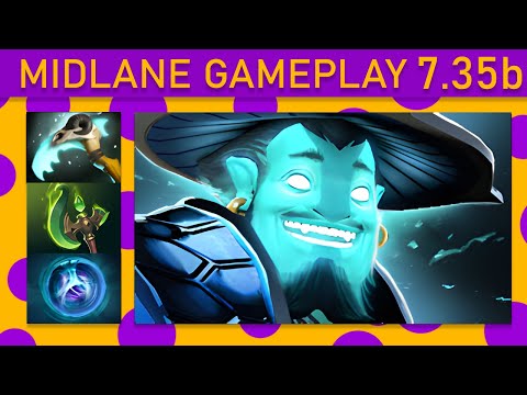 ⭐Storm Spirit 15+ Kills! Mid Gameplay 7.35b - Dota 2 Top MMR