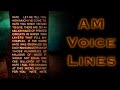 AM Voice Lines I Have No Mouth And I Must Scream