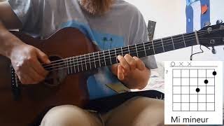 Né quelque part - Maxime Le Forestier - tuto guitare complet