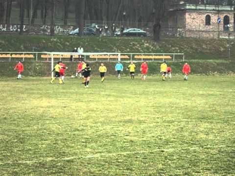 Mecz Piliczanka II Pilica   Dłubnia Trzyciąż  gol Kardynała