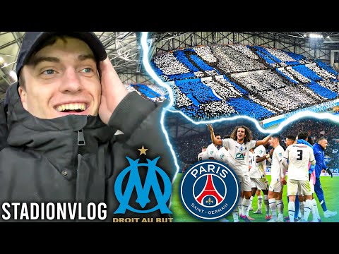 EXPLOSION De DÉCIBELS À Vélodrome Au Marseille vs Psg 2-1 l Coupe de France