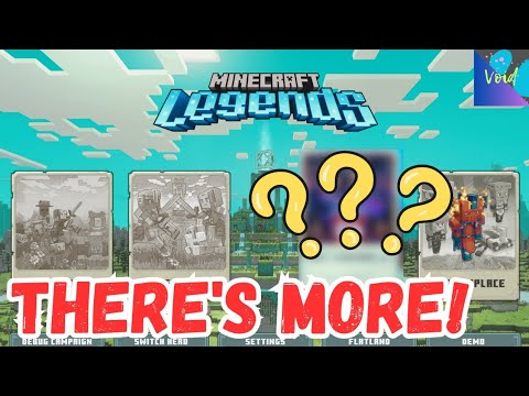 Minecraft Legends - SECRET Game Mode + Content Roadmap!