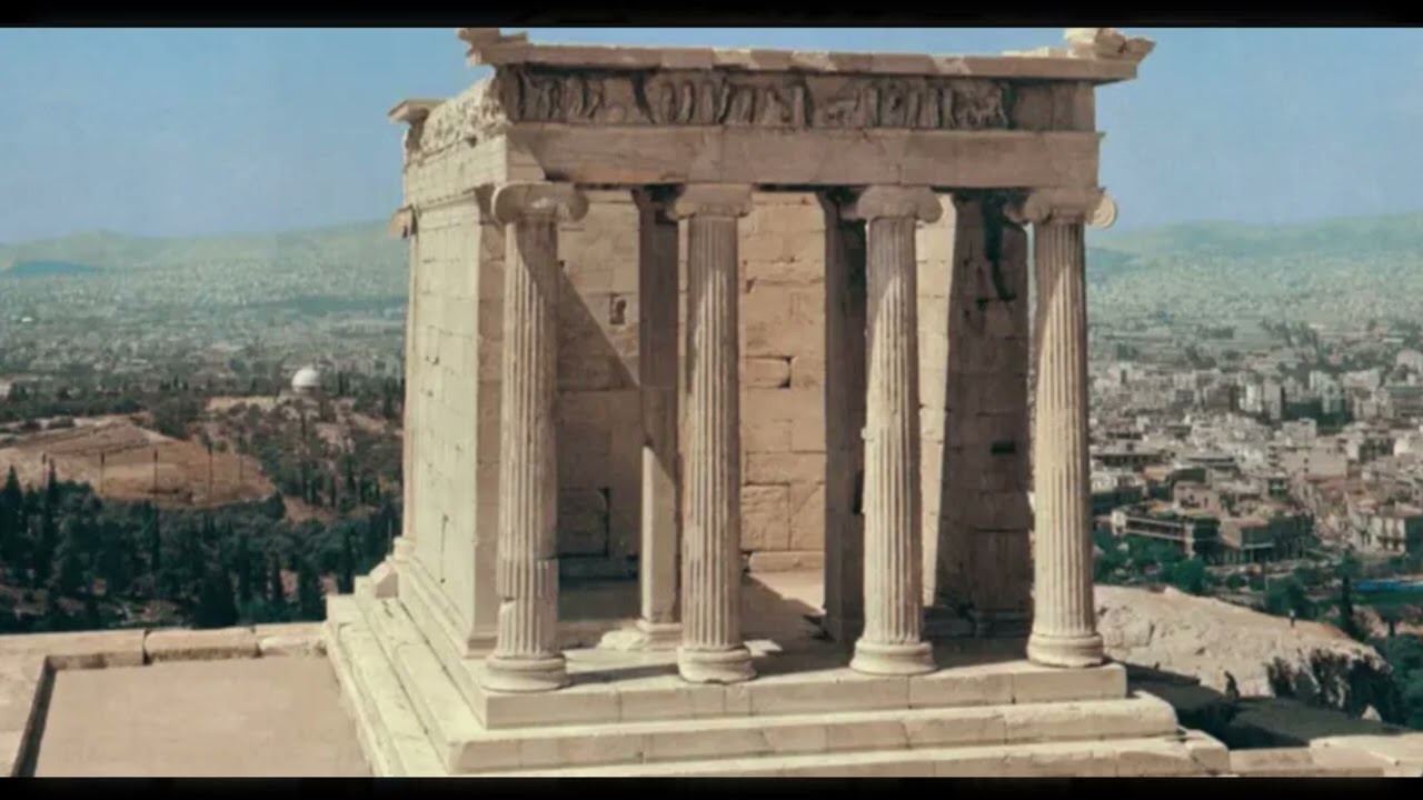 Arte grega: Ordens Dórica e Jônica, Cariátides, Ordem Coríntia e flor de Acanto.