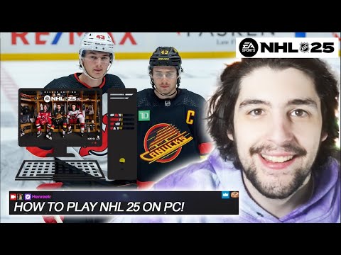 NHL 25 IS ON PC? HOW TO PLAY!