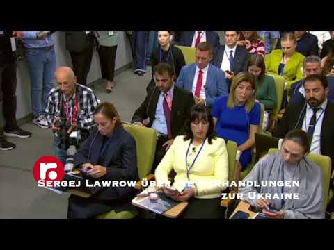 Sergej Lawrow über die Verhandlungen zur Ukraine