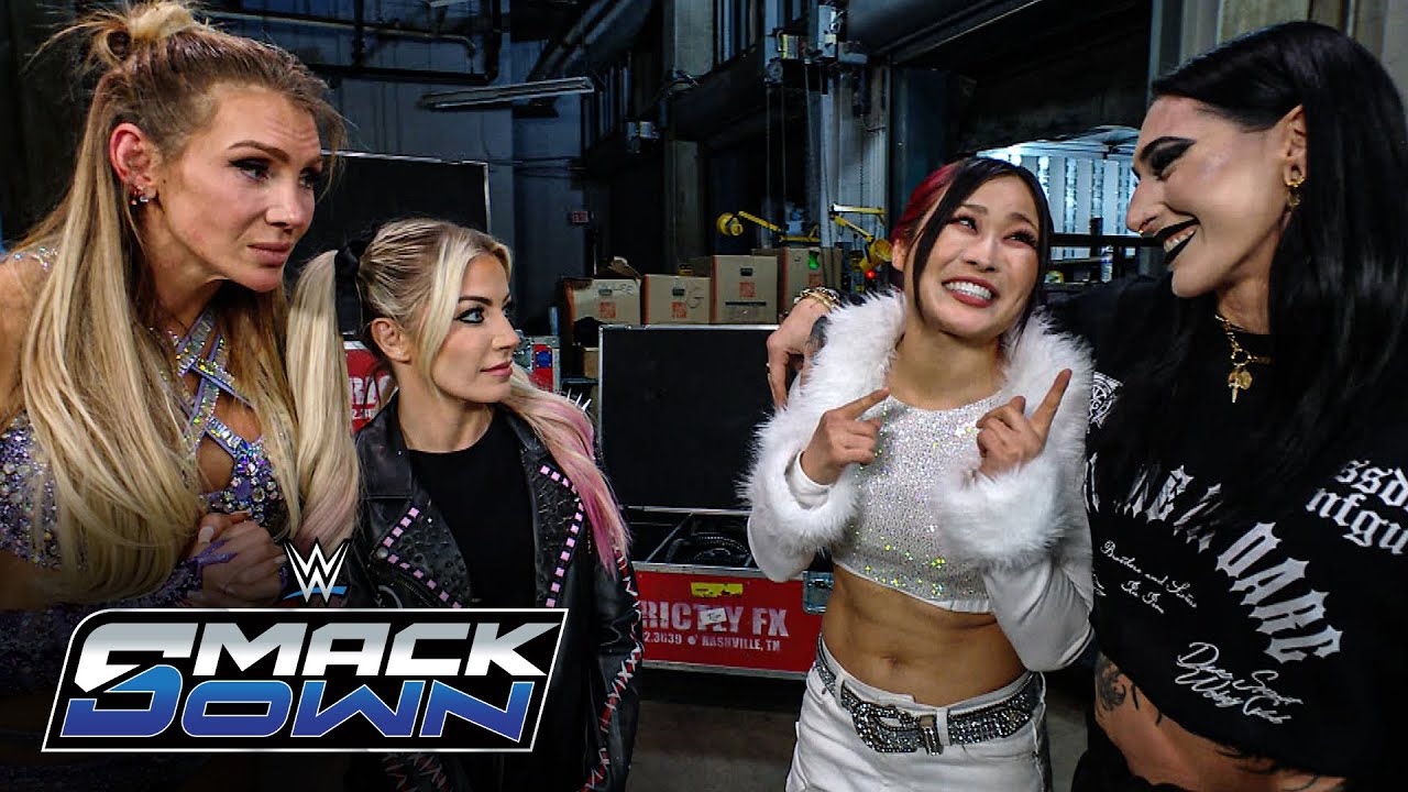 Ripley, SKY, Flair, Bliss, Kabuki Warriors, Jax and Legend get in standoff: SmackDown highlights