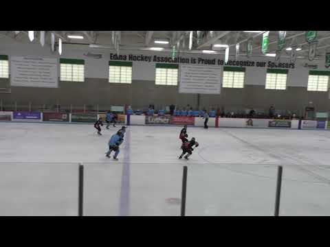 Haley Knauf Team Wisconsin #9 Black goal 8-10-19 vs MN Elite