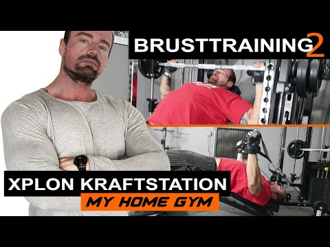 XPLON Kraftstation Multipresse - Coach Dennis Trainingsvideo 08 - Brusttraining Teil 2
