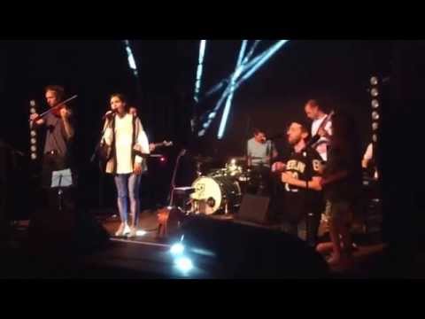 Karoline Sings Backup For Lea Lu At Open Mic